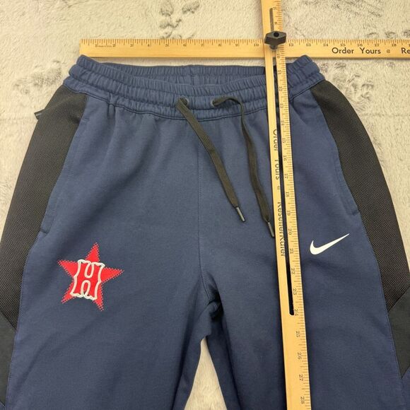 Nike Dri FIT Showtime Therma Flex Jogger Pants Mens M Blue Houston Astros CQ0307 - Picture 9 of 11
